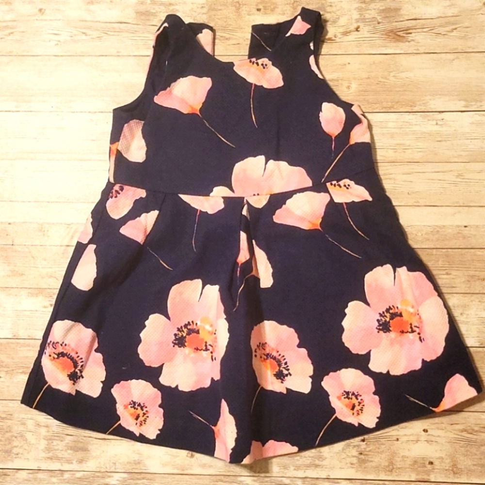 Janie and Jack Floral Sleeveless Dress